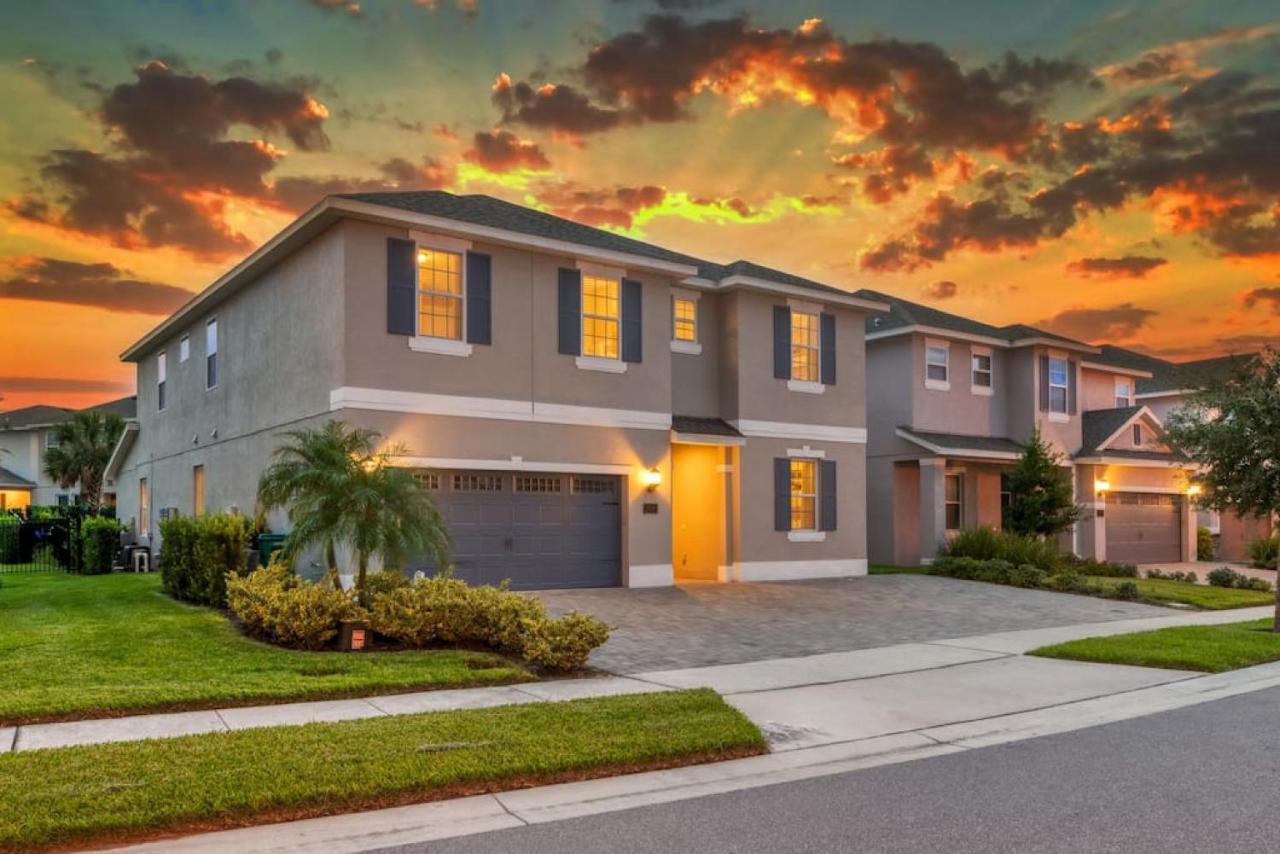 Spacious 8 Bdr Family Home With Arcades And Free Pool Heat Orlando Buitenkant foto