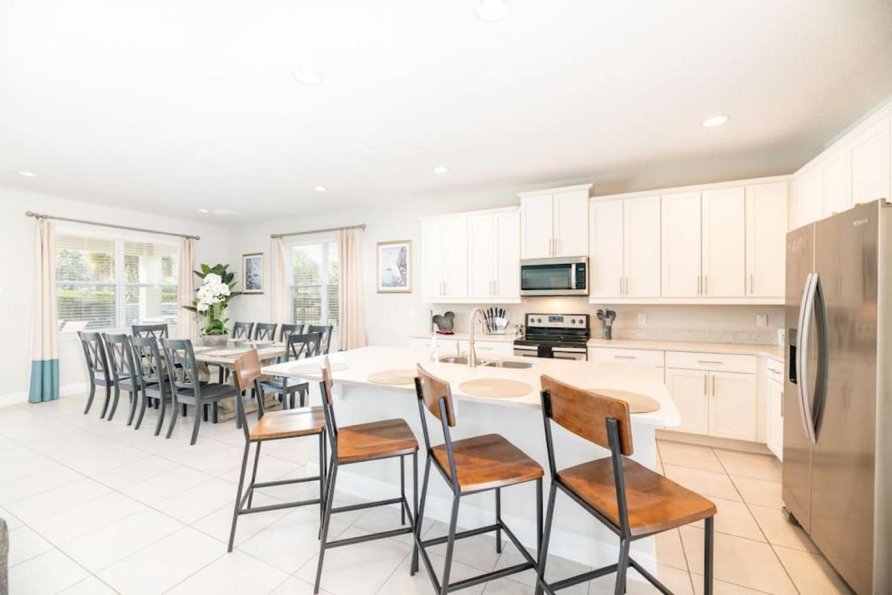 Spacious 8 Bdr Family Home With Arcades And Free Pool Heat Orlando Buitenkant foto