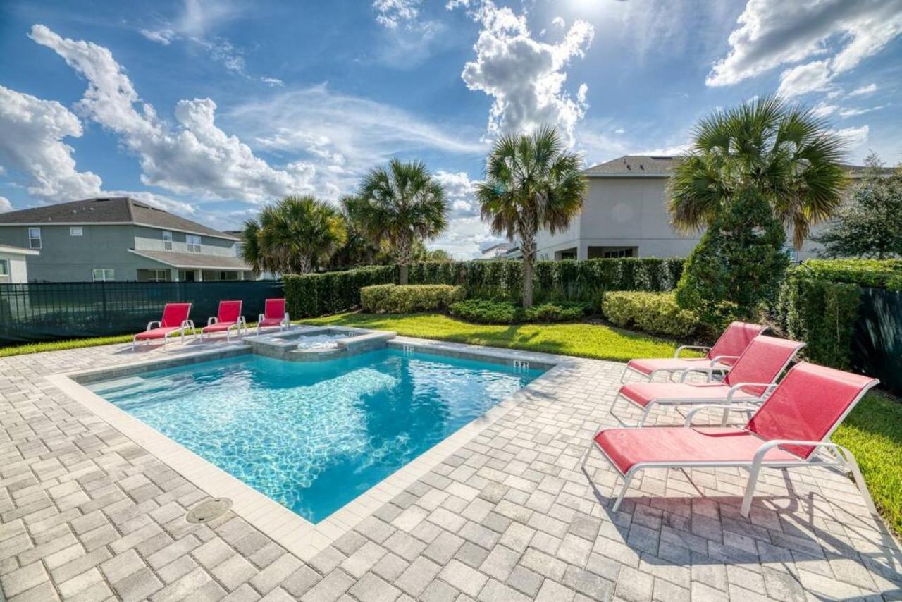 Spacious 8 Bdr Family Home With Arcades And Free Pool Heat Orlando Buitenkant foto