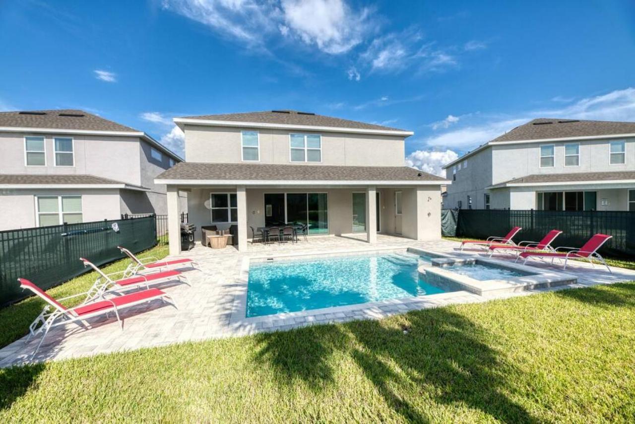 Spacious 8 Bdr Family Home With Arcades And Free Pool Heat Orlando Buitenkant foto